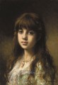 Little Girl girl portrait Alexei Harlamov